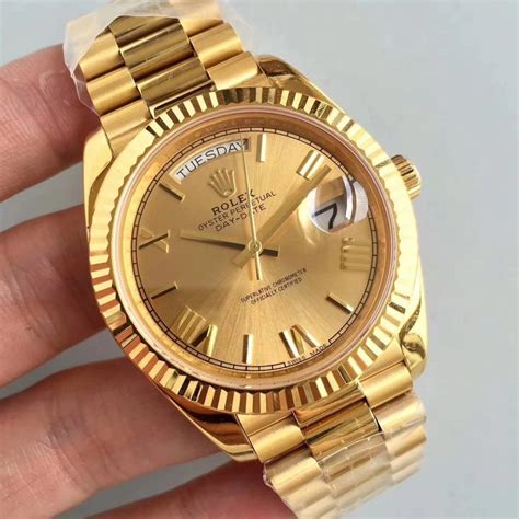 rolex day date 40mm replica|rolex day date look alike.